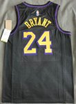 NBA 24 Bryant Los Angeles Lakers noir 2019-20 Maillot